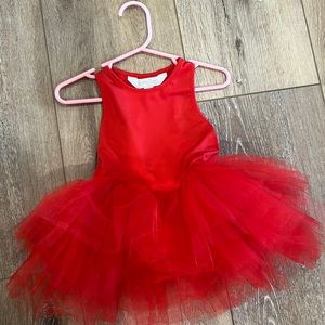 ILovePlum -Rosie Red Tutu -size 1Y